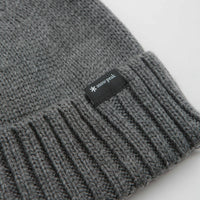 Snow Peak NSD Knit Beanie in Charcoal thumbnail