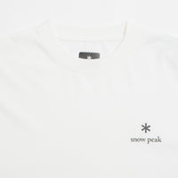 Snow Peak NSD Logo Long Sleeve T-Shirt - Off White thumbnail