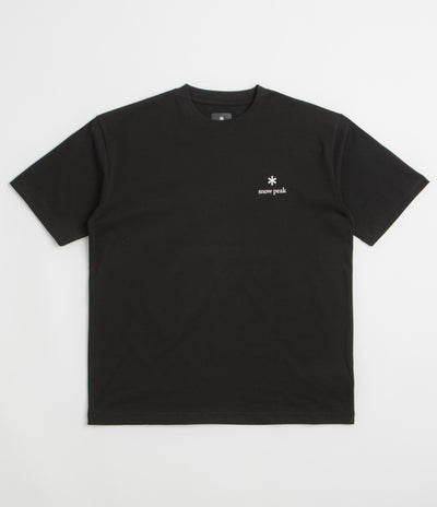 Snow Peak NSD Logo T-Shirt - Black