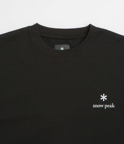 Snow Peak NSD Logo T-Shirt - Black