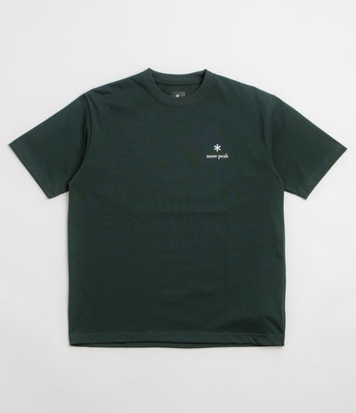 Snow Peak NSD Logo T-Shirt - Dark Green