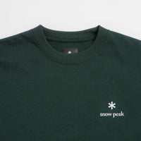 Snow Peak NSD Logo T-Shirt - Dark Green thumbnail