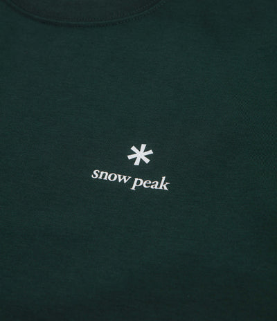 Snow Peak NSD Logo T-Shirt - Dark Green