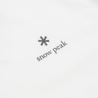 Snow Peak NSD Logo T-Shirt in Off White thumbnail