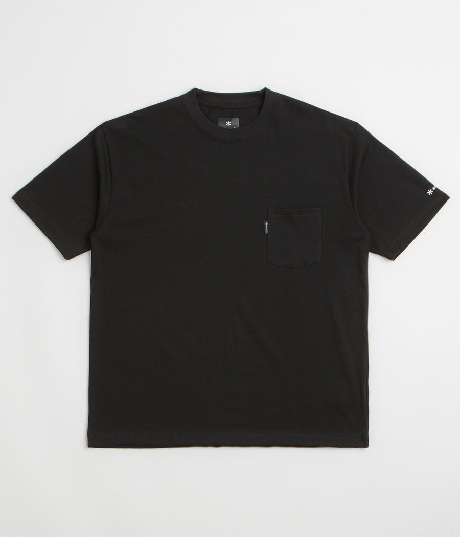 Snow Peak NSD Pocket T-Shirt - Black