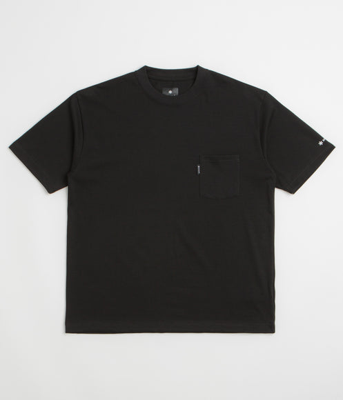 Snow Peak NSD Pocket T-Shirt - Black