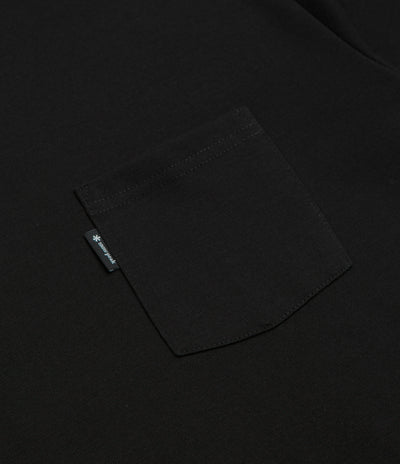 Snow Peak NSD Pocket T-Shirt - Black