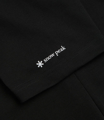 Snow Peak NSD Pocket T-Shirt - Black