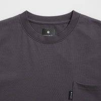 Snow Peak NSD Pocket T-Shirt - Charcoal thumbnail
