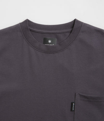 Snow Peak NSD Pocket T-Shirt - Charcoal
