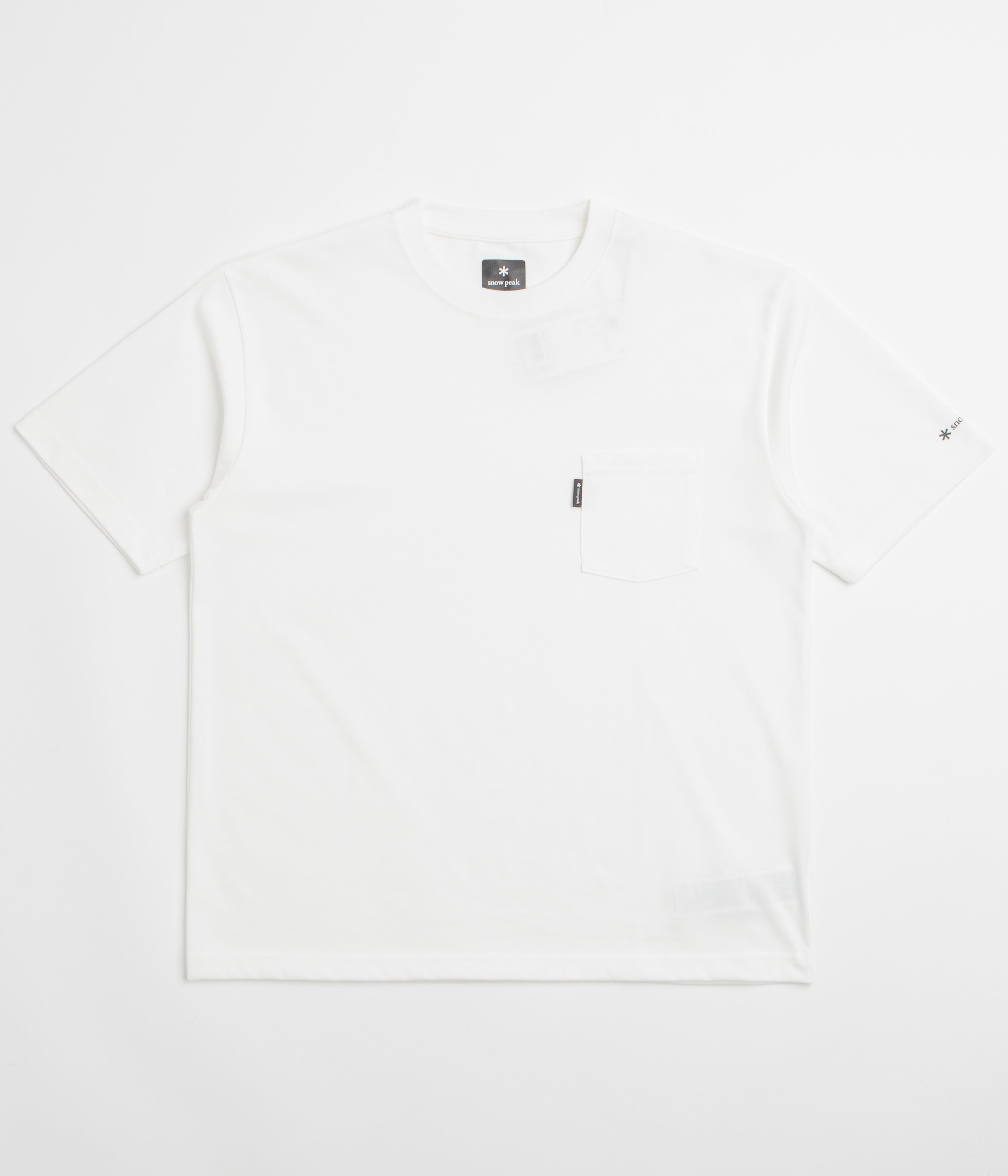 Snow Peak NSD Pocket T-Shirt - Off White