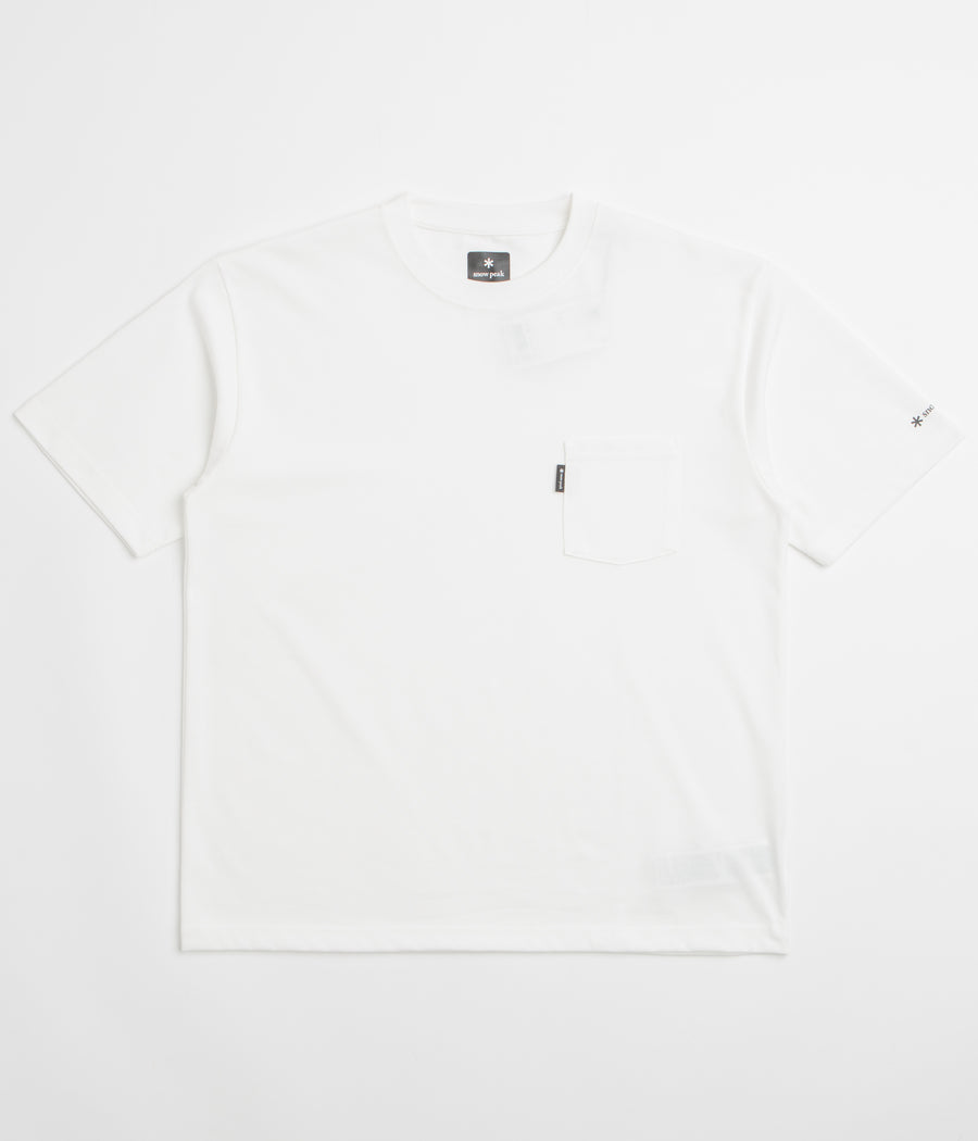 Snow Peak NSD Pocket T-Shirt - Off White