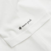 Snow Peak NSD Pocket T-Shirt in Off White thumbnail