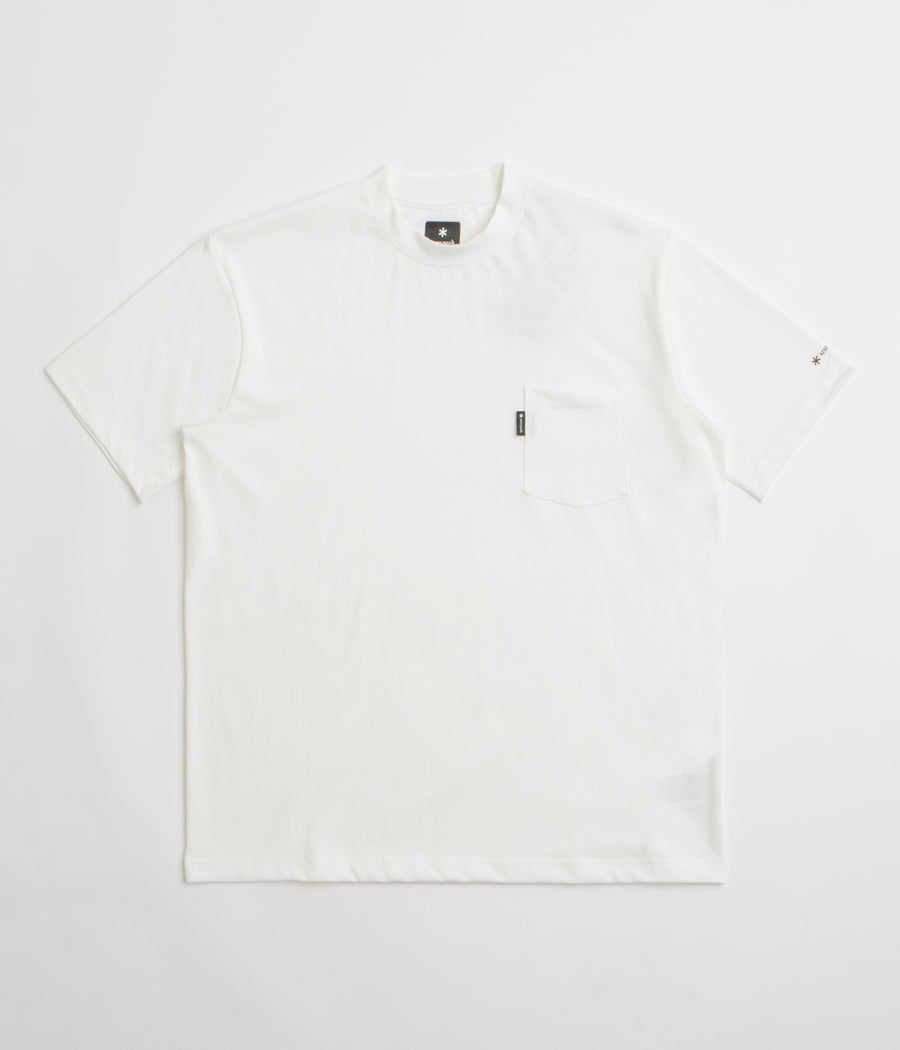 Snow Peak NSD Pocket T-Shirt in Off White