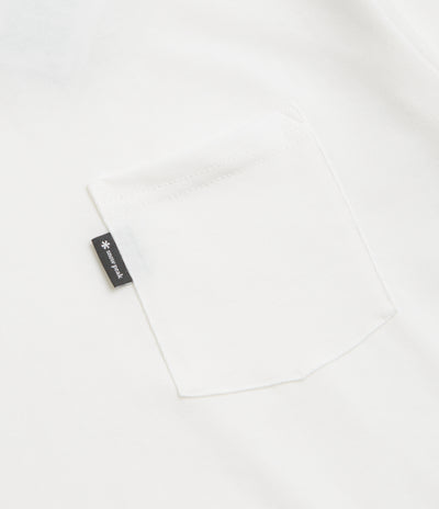Snow Peak NSD Pocket T-Shirt in Off White