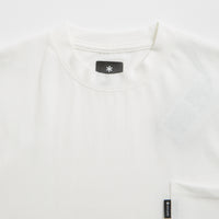 Snow Peak NSD Pocket T-Shirt in Off White thumbnail