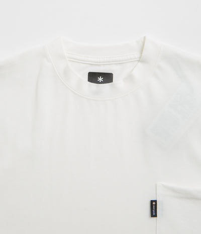 Snow Peak NSD Pocket T-Shirt in Off White