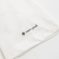 Snow Peak NSD Pocket T-Shirt in Off White thumbnail