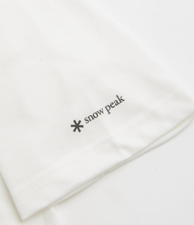 Snow Peak NSD Pocket T-Shirt in Off White