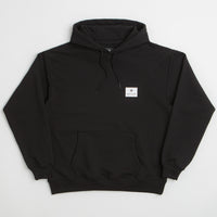 Snow Peak NSD Square Logo Hoodie in Black thumbnail