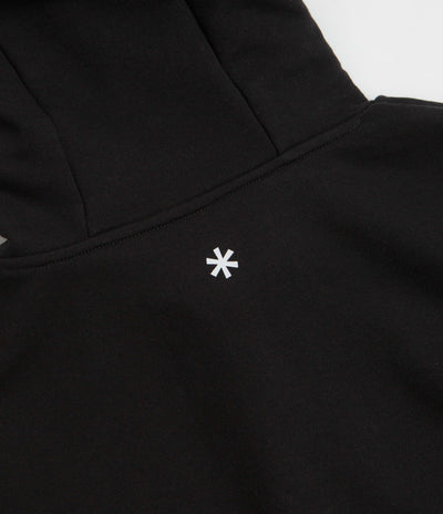 Snow Peak NSD Square Logo Hoodie in Black