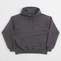 Snow Peak NSD Square Logo Hoodie in Charcoal thumbnail