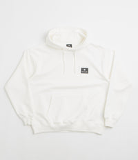 Snow Peak NSD Square Logo Hoodie in Off White
