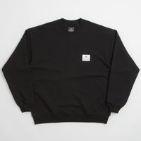 Snow Peak NSD Square Logo Sweatshirt - Black thumbnail