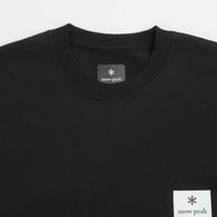 Snow Peak NSD Square Logo Sweatshirt - Black thumbnail