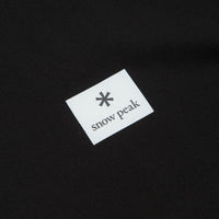 Snow Peak NSD Square Logo Sweatshirt - Black thumbnail