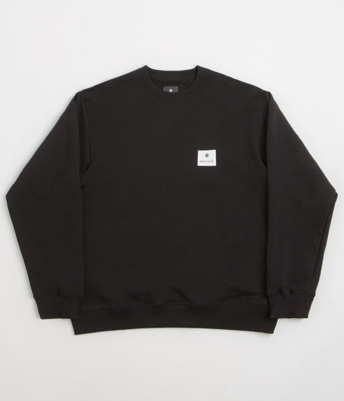 Snow Peak NSD Square Logo Sweatshirt - Black