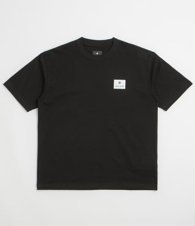 Snow Peak NSD Square Logo T-Shirt in Black