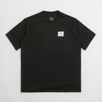 Snow Peak NSD Square Logo T-Shirt in Black thumbnail