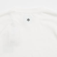 Snow Peak NSD Square Logo T-Shirt in Off White thumbnail