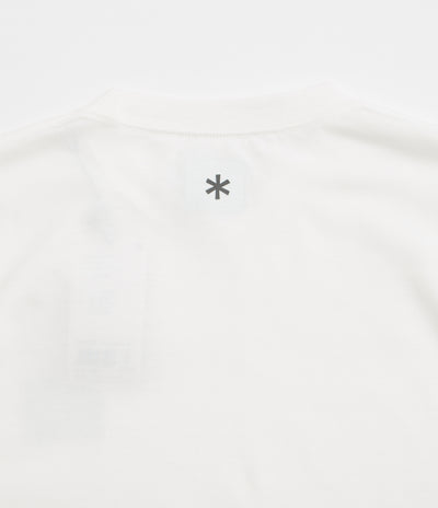 Snow Peak NSD Square Logo T-Shirt in Off White