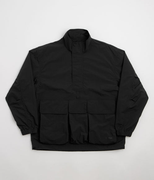 Snow Peak Nylon Double Rip Anorak - Black