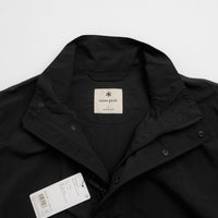 Snow Peak Nylon Double Rip Anorak - Black thumbnail
