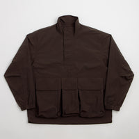 Snow Peak Nylon Double Rip Anorak - Dark Brown thumbnail