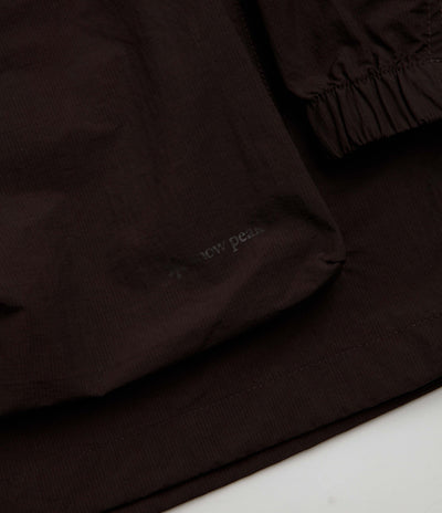 Snow Peak Nylon Double Rip Anorak - Dark Brown