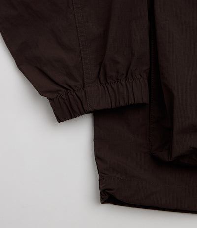 Snow Peak Nylon Double Rip Anorak - Dark Brown
