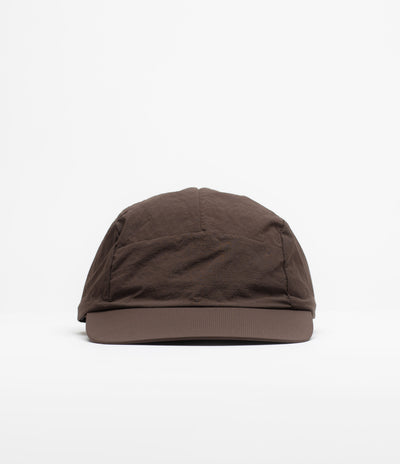 Snow Peak Nylon Double Rip Cap - Dark Brown