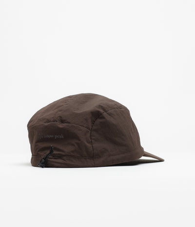 Snow Peak Nylon Double Rip Cap - Dark Brown