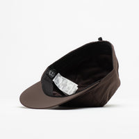 Snow Peak Nylon Double Rip Cap - Dark Brown thumbnail
