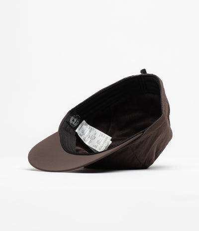 Snow Peak Nylon Double Rip Cap - Dark Brown
