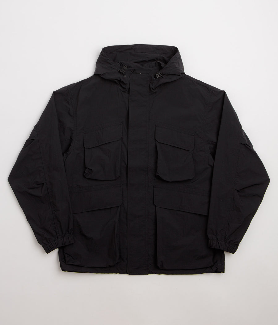 Snow Peak Nylon Double Rip Jacket - Black