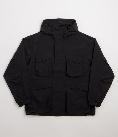 Snow Peak Nylon Double Rip Jacket - Black