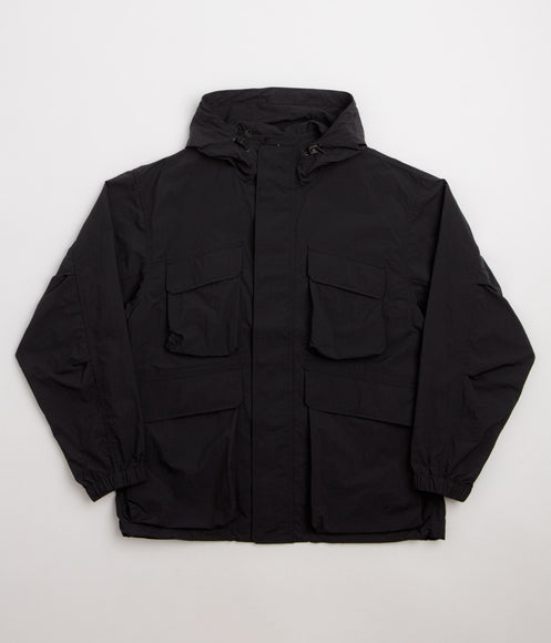Snow Peak Nylon Double Rip Jacket - Black