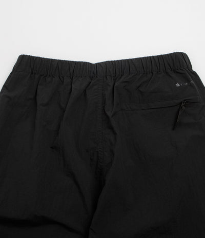 Snow Peak Nylon Double Rip Pants - Black