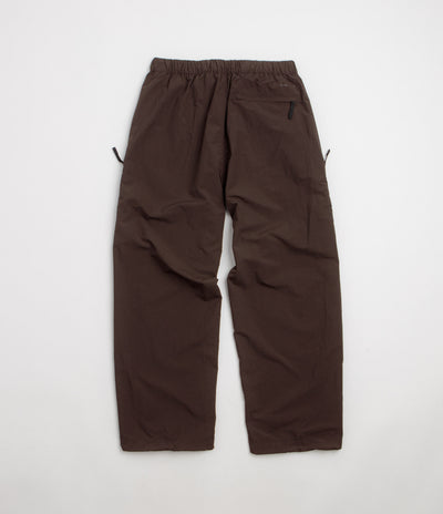 Snow Peak Nylon Double Rip Pants - Dark Brown