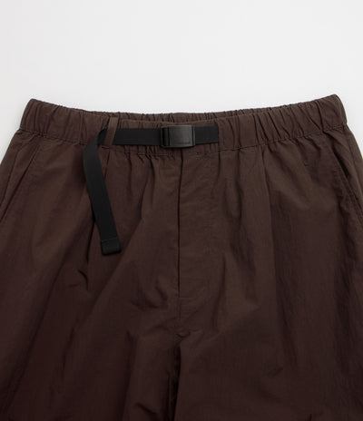 Snow Peak Nylon Double Rip Pants - Dark Brown
